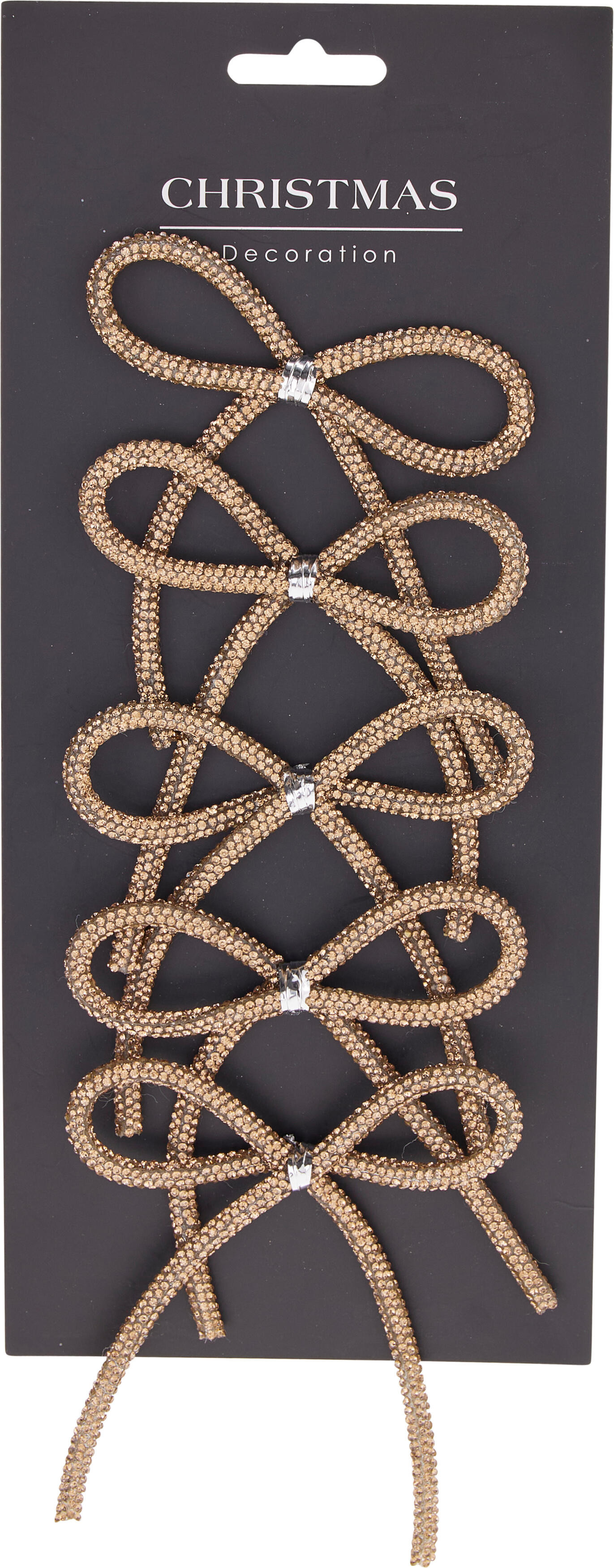 LAZO DECORATIVO JOYA SET 5UDS CHAMPAN