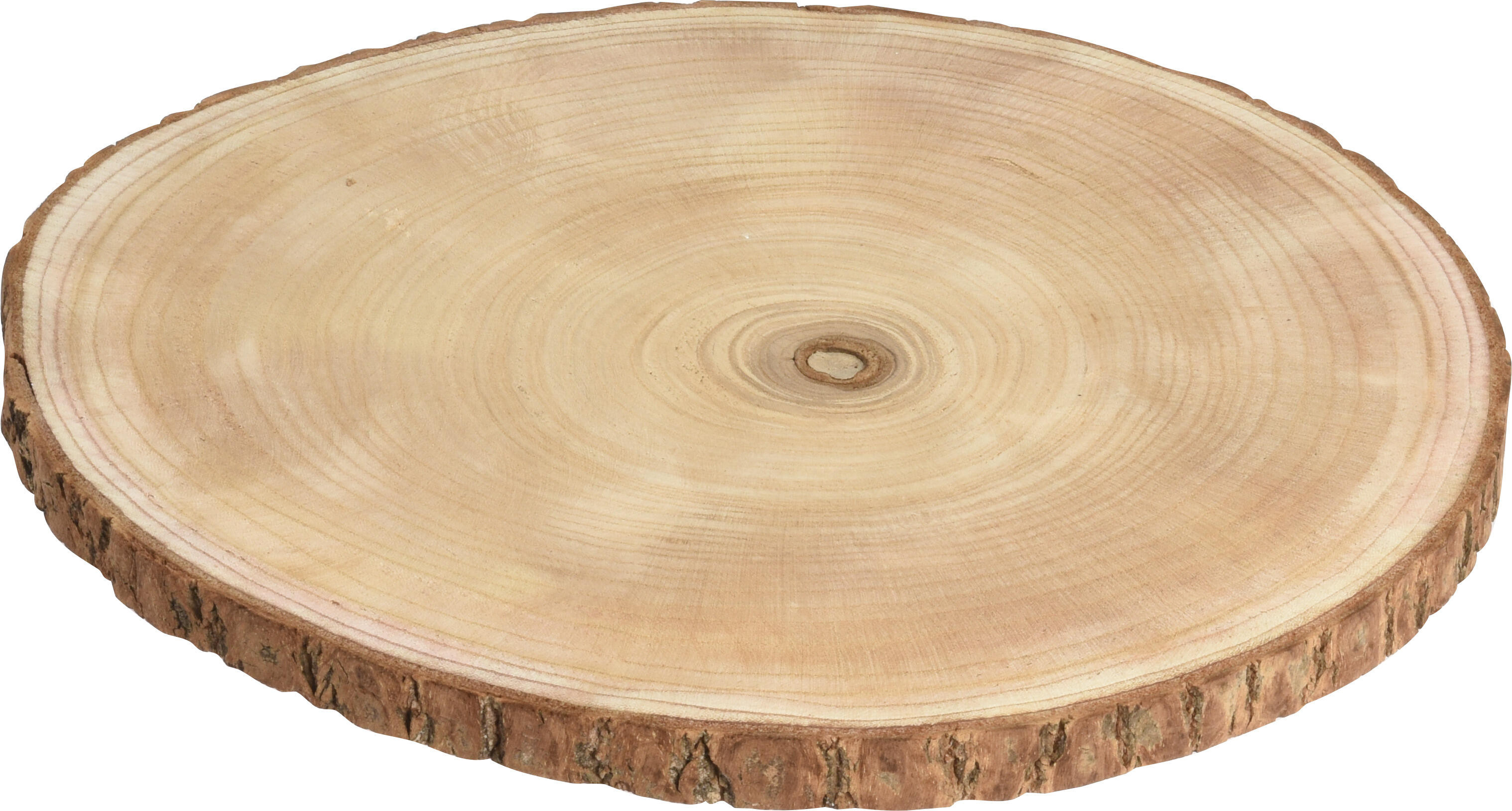 BASE MADERA TRONCO NATURAL D.35CMX2CM