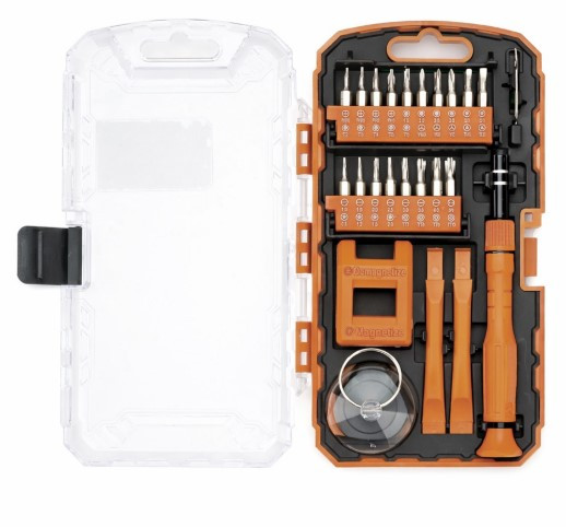 HERRAMIENTAS REPARACIÓN DE ELECTRONICA JGO 43 PZS ORANGE