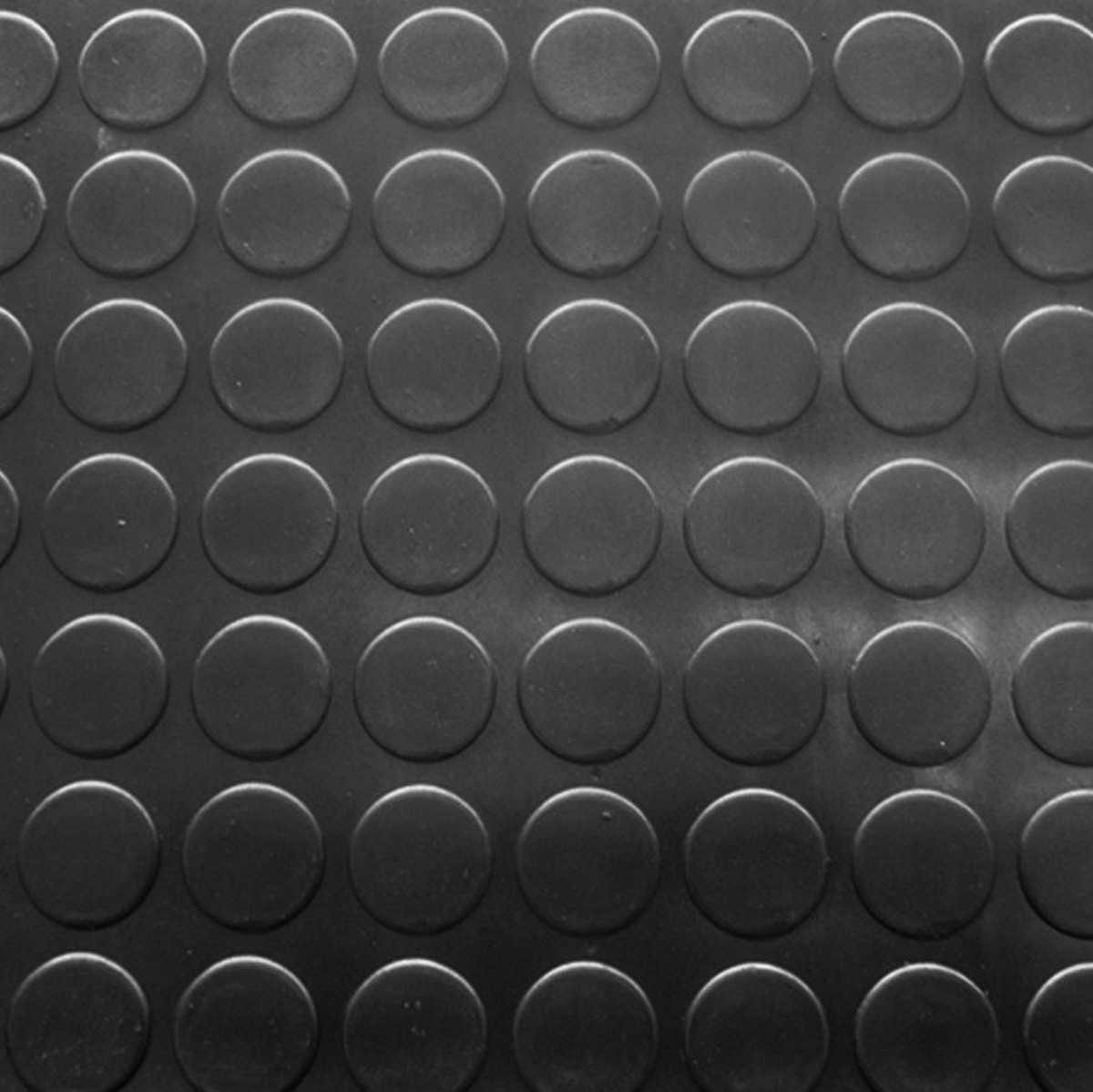 PAVIMENTO CAUCHO CIRCULOS 3MM 1,2M X 2M NEGRO
