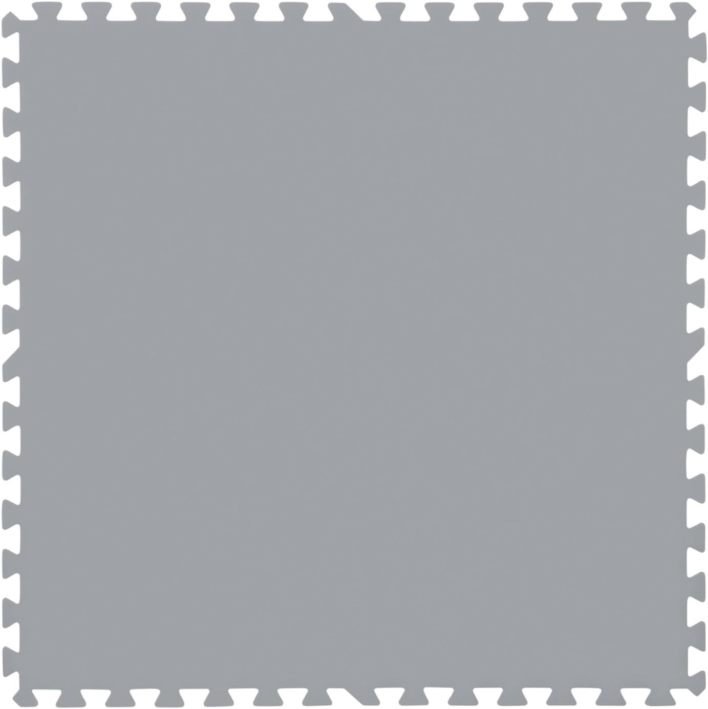 LOSETA DE SUELO PARA PISCINAS DESMONTABLES 9 PIEZAS DE 78X78 CM GRIS