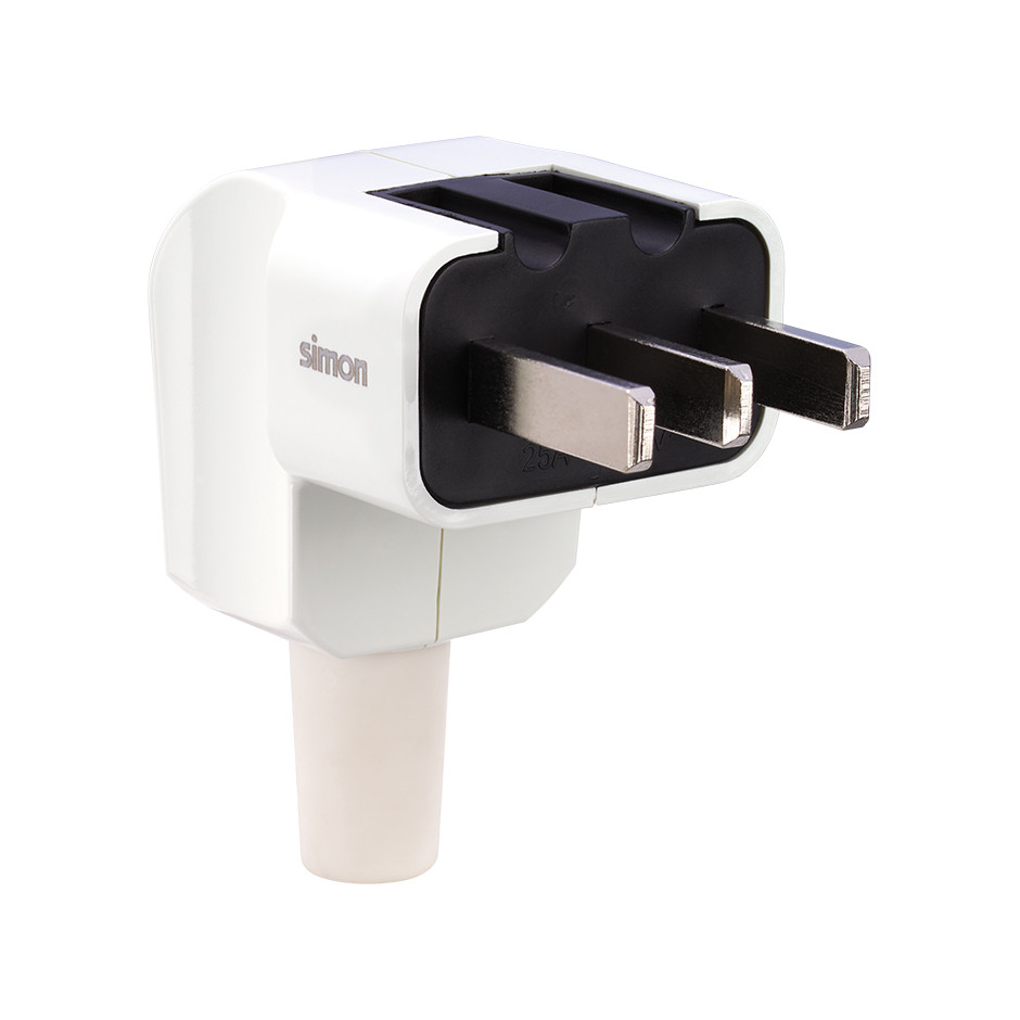 CLAVIJA ESPECIAL COCINA 2P+TT 25A 250V BLANCO