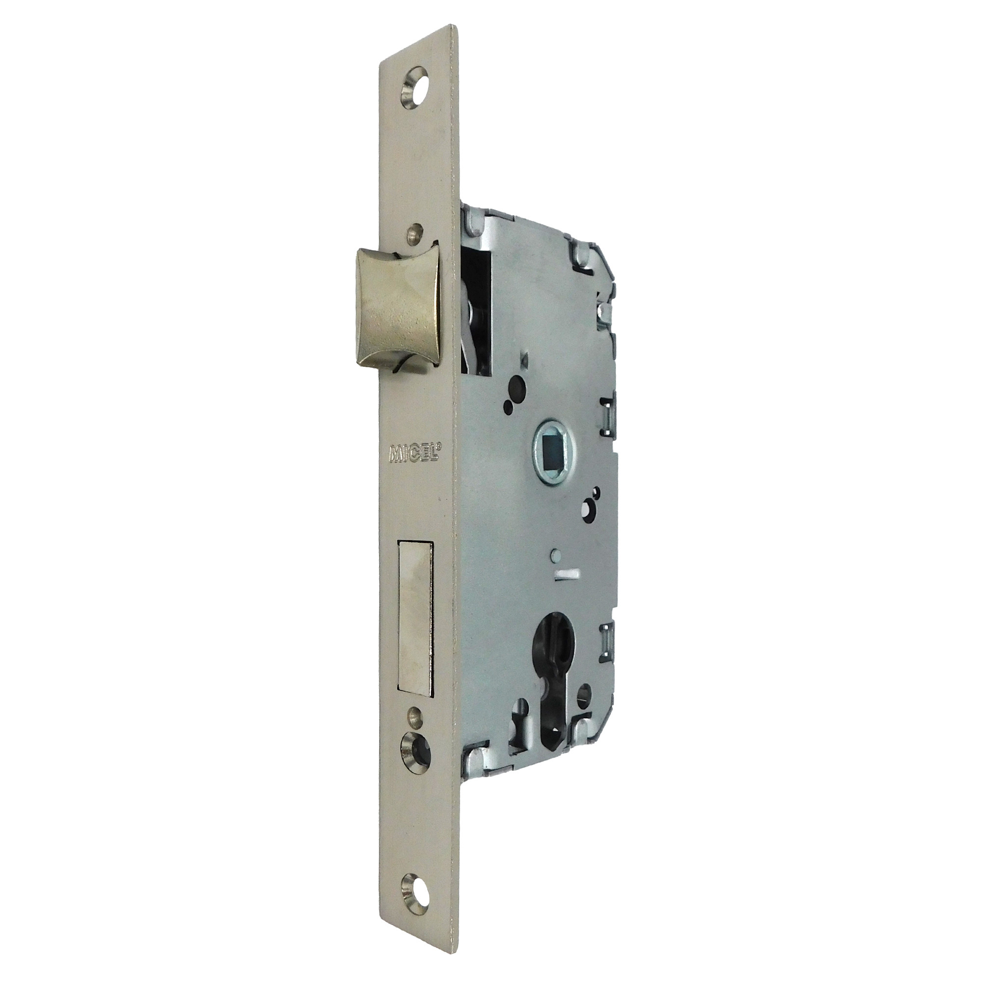 CERRADURA EMBUTIR CANTO CUADRADO CRE04 40/47MM NIQUEL SATIN SIN CILI