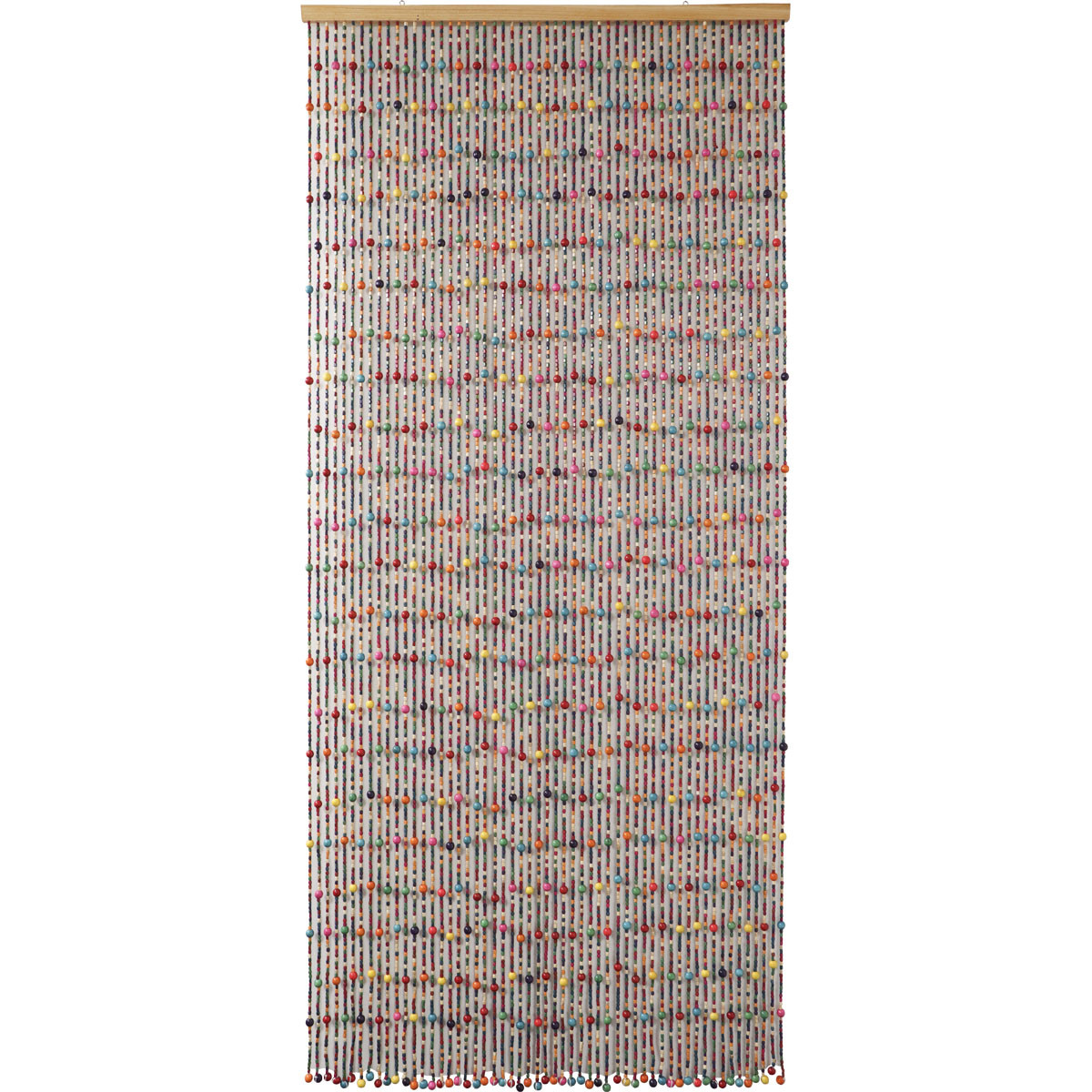 CORTINA PARA PUERTA MADERA 90 X 200 CM - MULTICOLOR