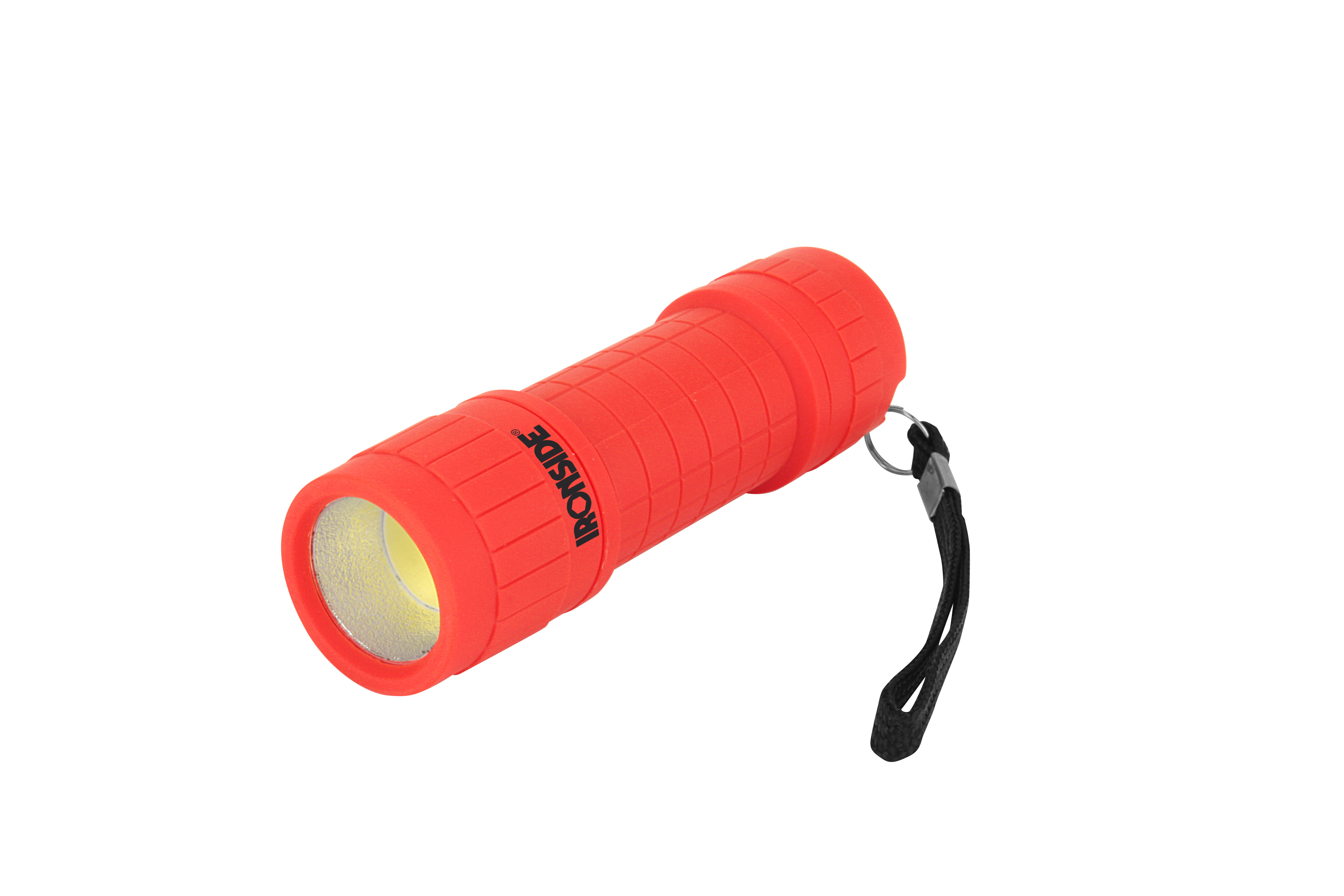 LINTERNA IRONSIDE SPARK COB LED 3 AAA NO INCLUIDAS 0,5W 60LM IP20 COLORES SURTIDOS