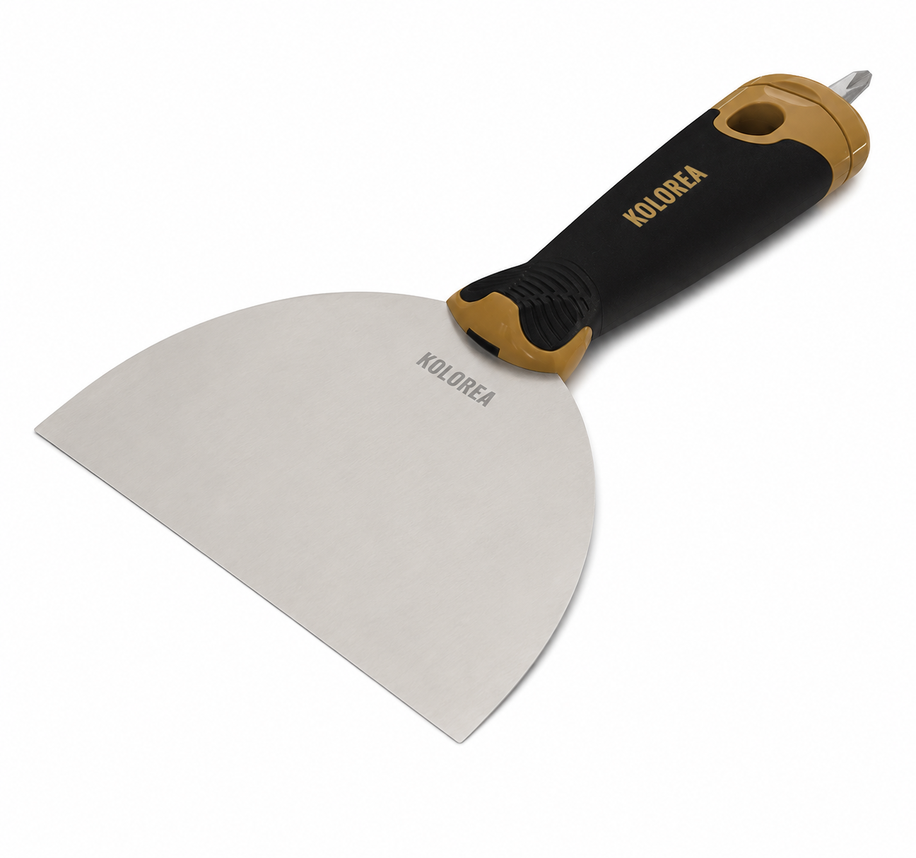 ESPATULA PINTOR PLADUR INOXIDABLE PRO CON DESTORNILLADOR 15 CM