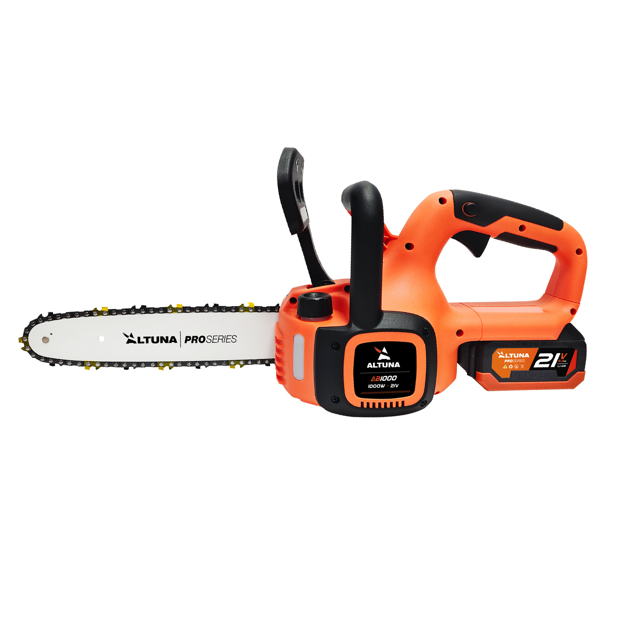 MOTOSIERRA BATERIA PROFESIONAL + ESPADAS ESPADAS 30/35CM 21V INCLUIDA
