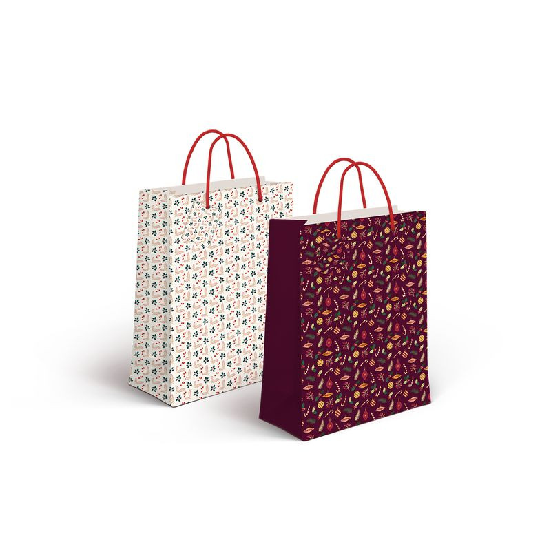 BOLSA PAPEL HORIZONTAL TIO 28 X 15 X 35CM SURTIDO TIO