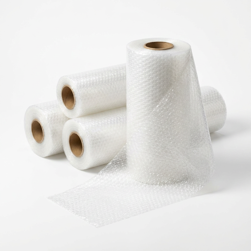 PLASTICO DE BURBUJA CON MANDRIL 1,0X50M