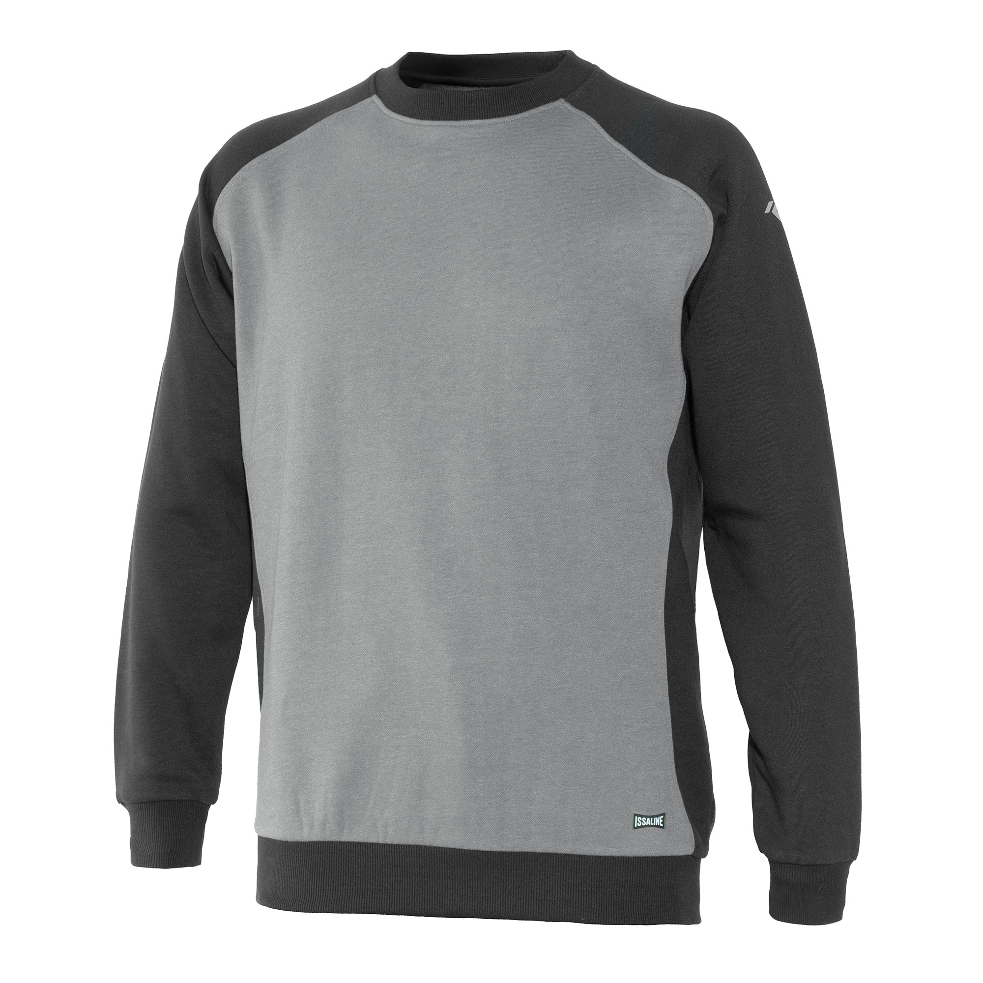 SUDADERA CUELLO REDONDO LAGORAI GRIS-NEGRO TALLA L