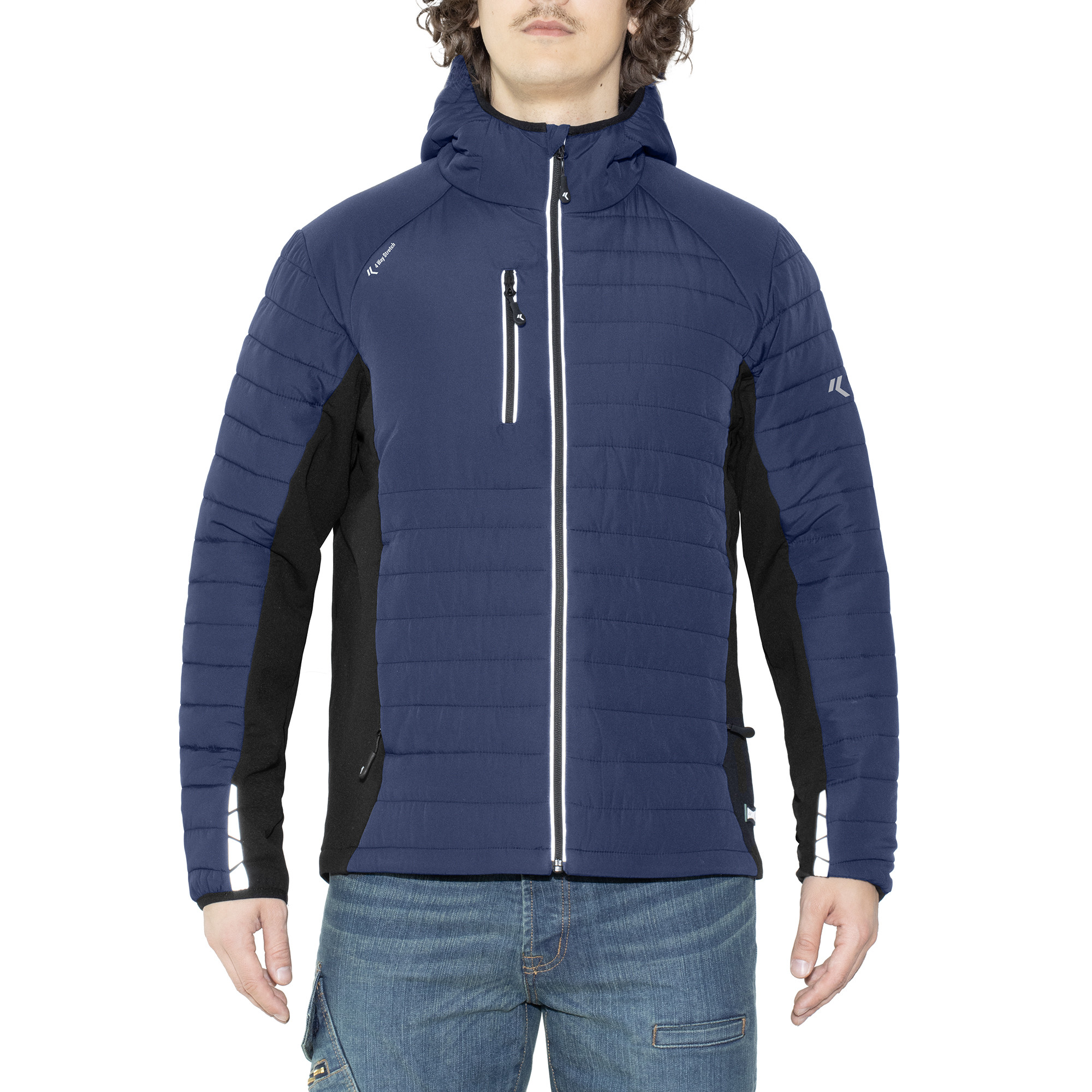 CHAQUETA ACOLCHADA KOVEN AZUL TALLA M