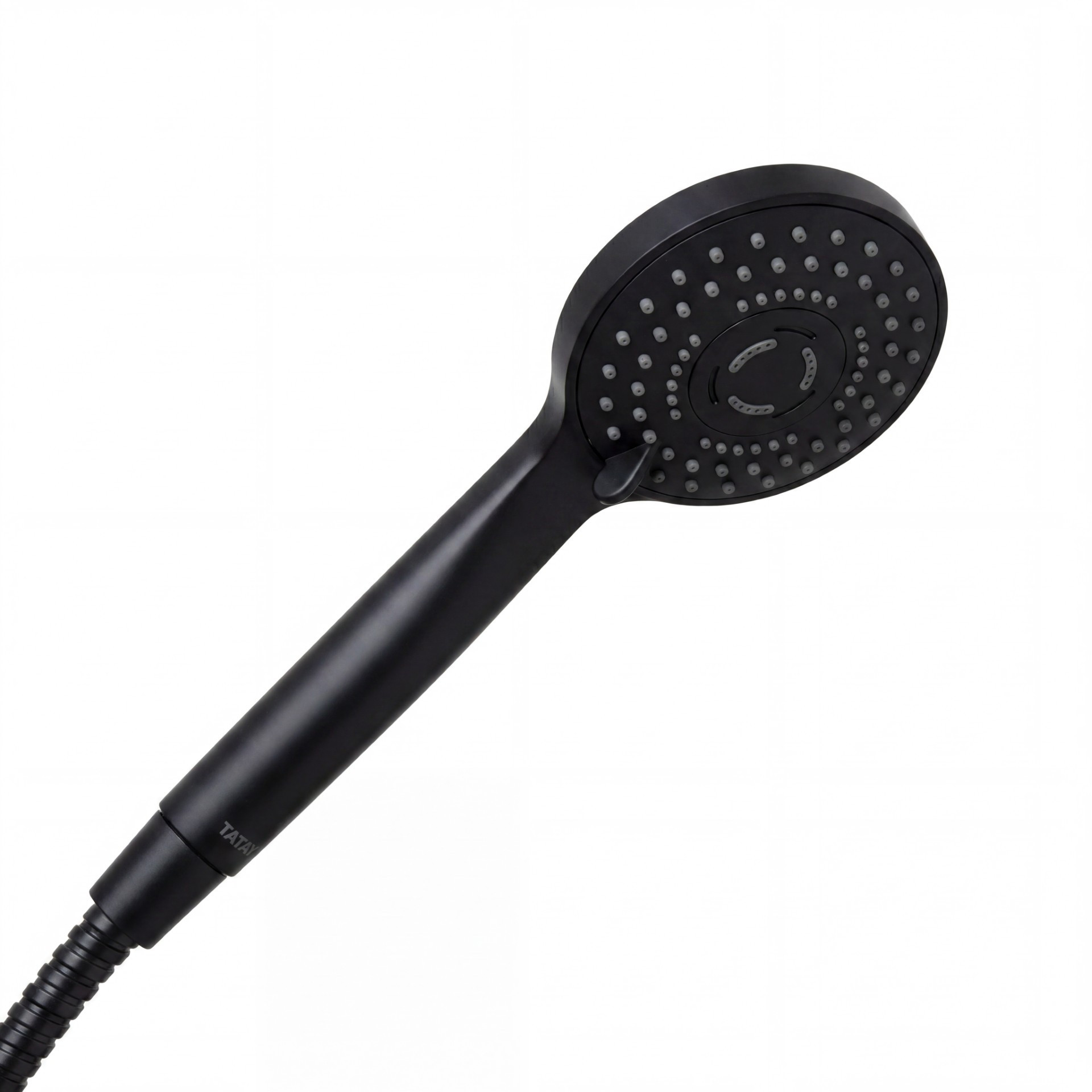 MANGO DE DUCHA BOMBAY BLACK 3 JETS Ø 10CM