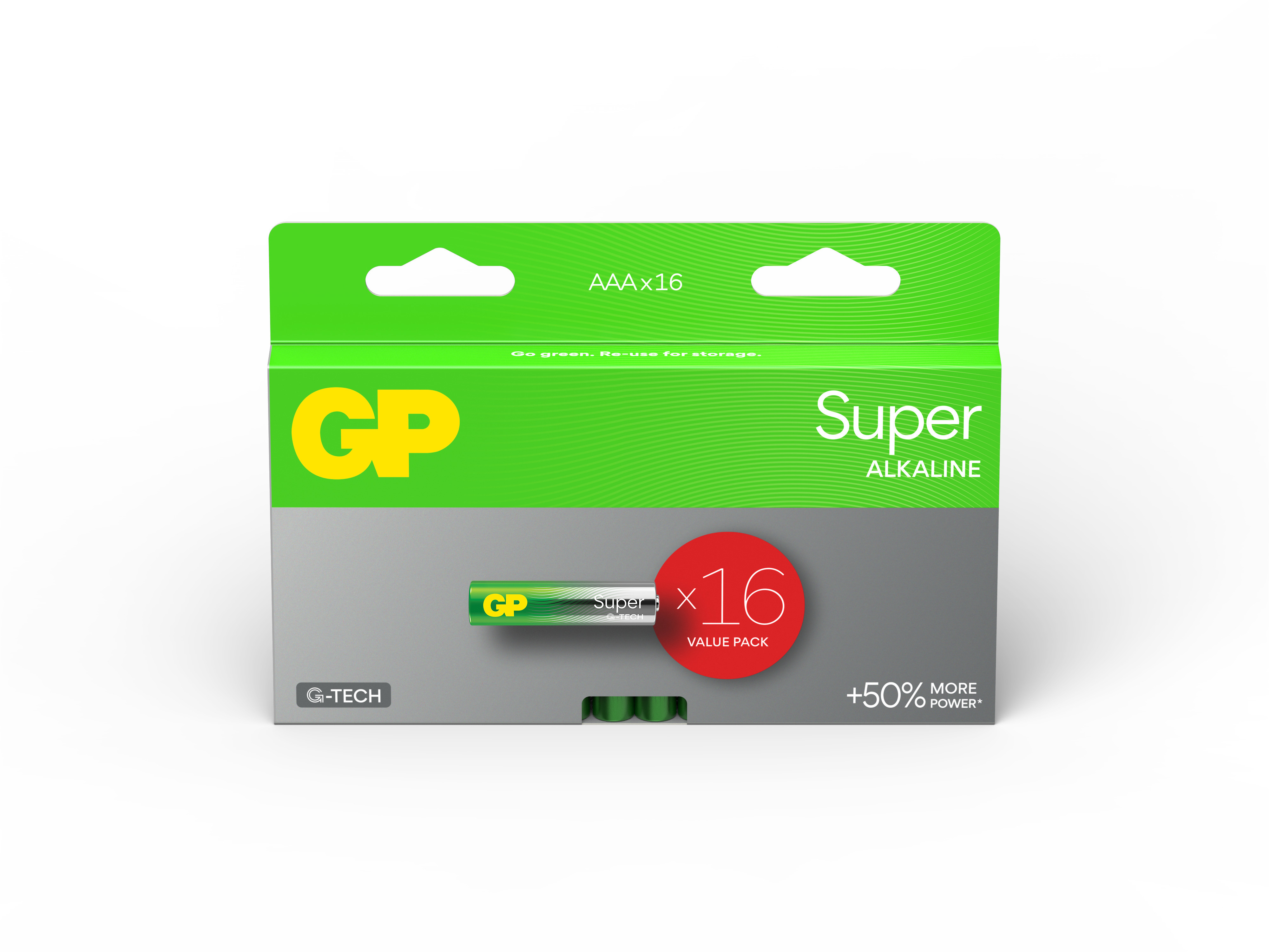 PILA ALCALINA SUPER LR03 AAA 16 UNID