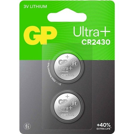 PILA LITIO BOTON CR 2430 3V 2 UNID