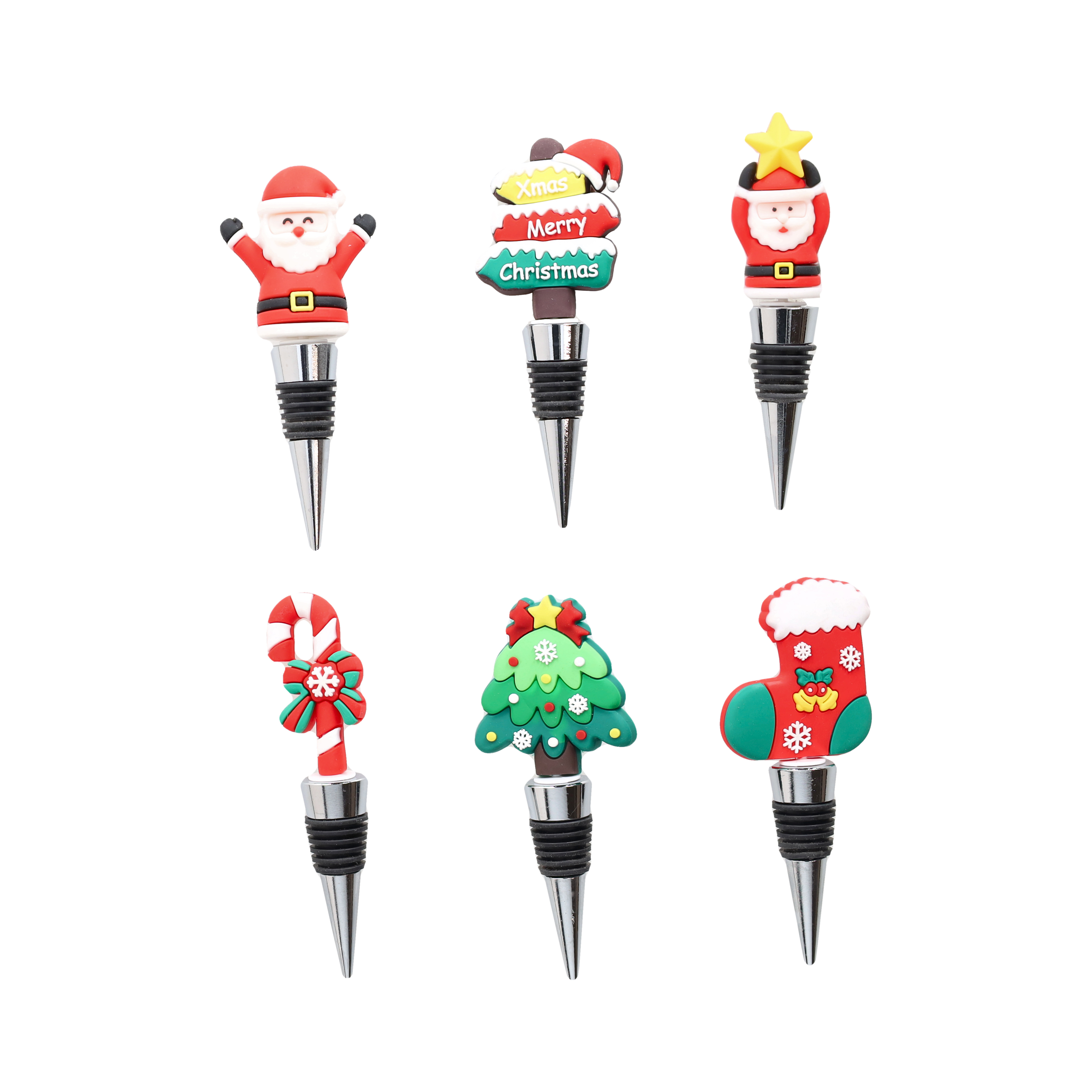 TAPON NAVIDAD SNOWY POP 24UDS SURTIDOS