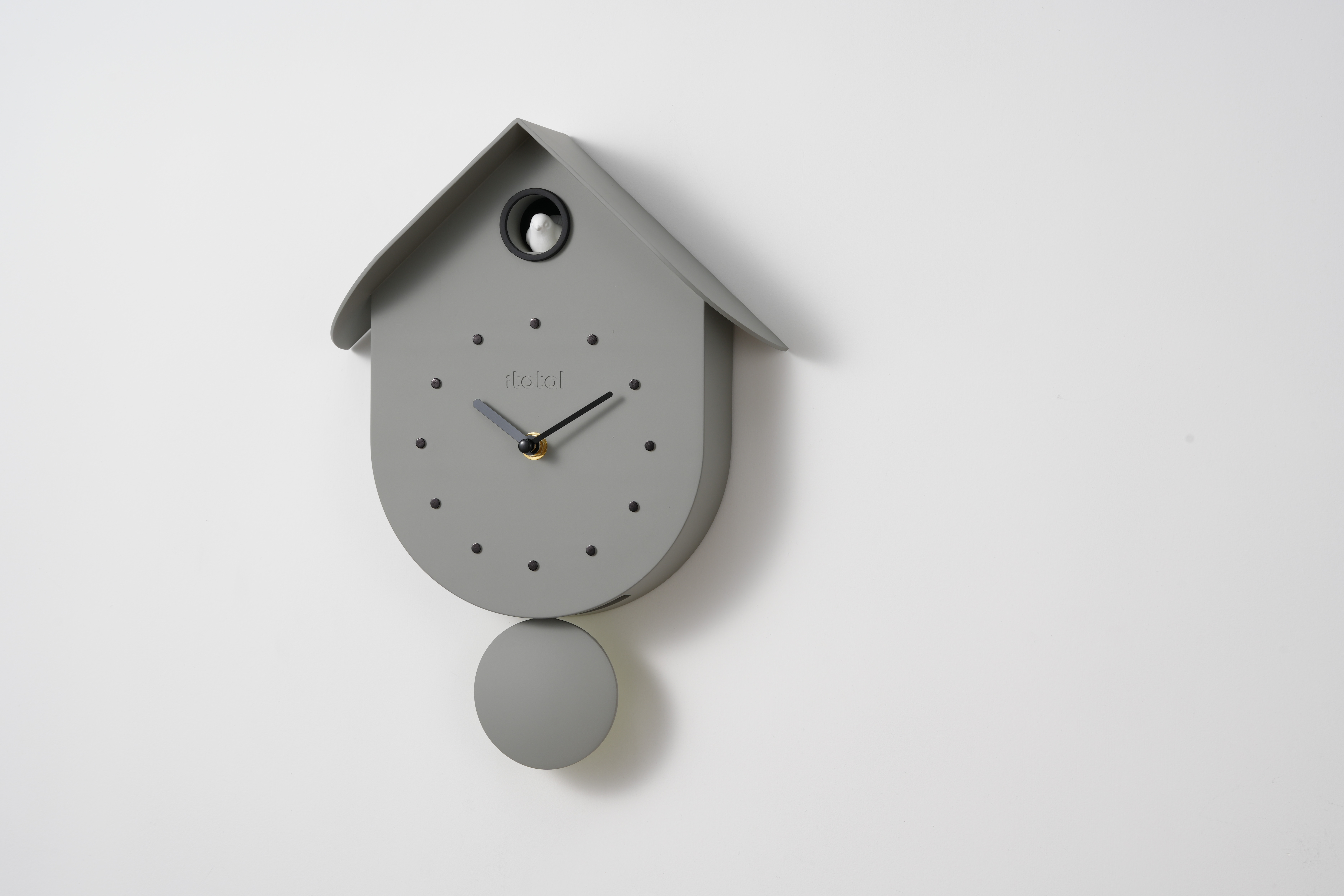 RELOJ DE CUCO PAJARITO VERDE OLIVA