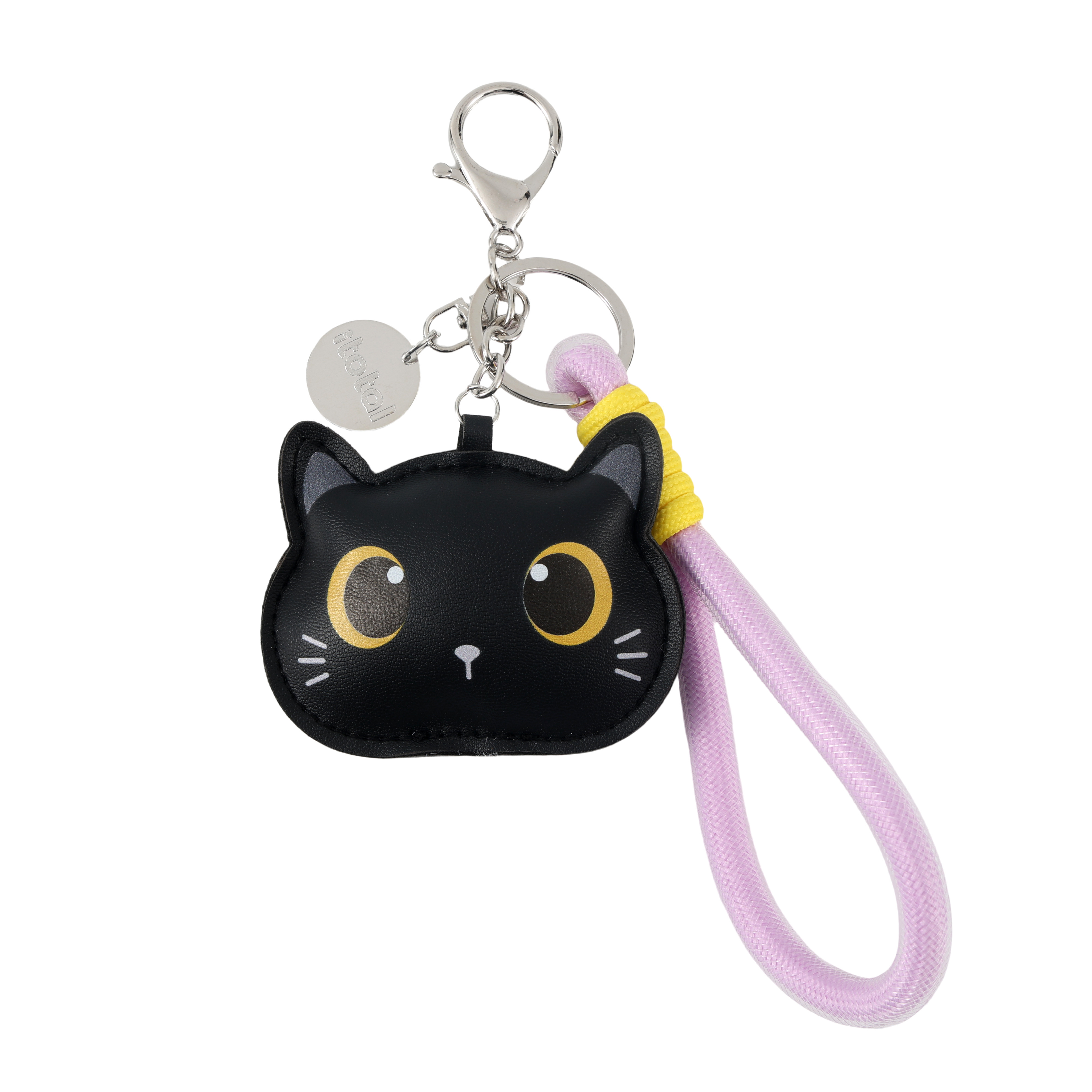 LLAVERO CHARMS GATO NEGRO