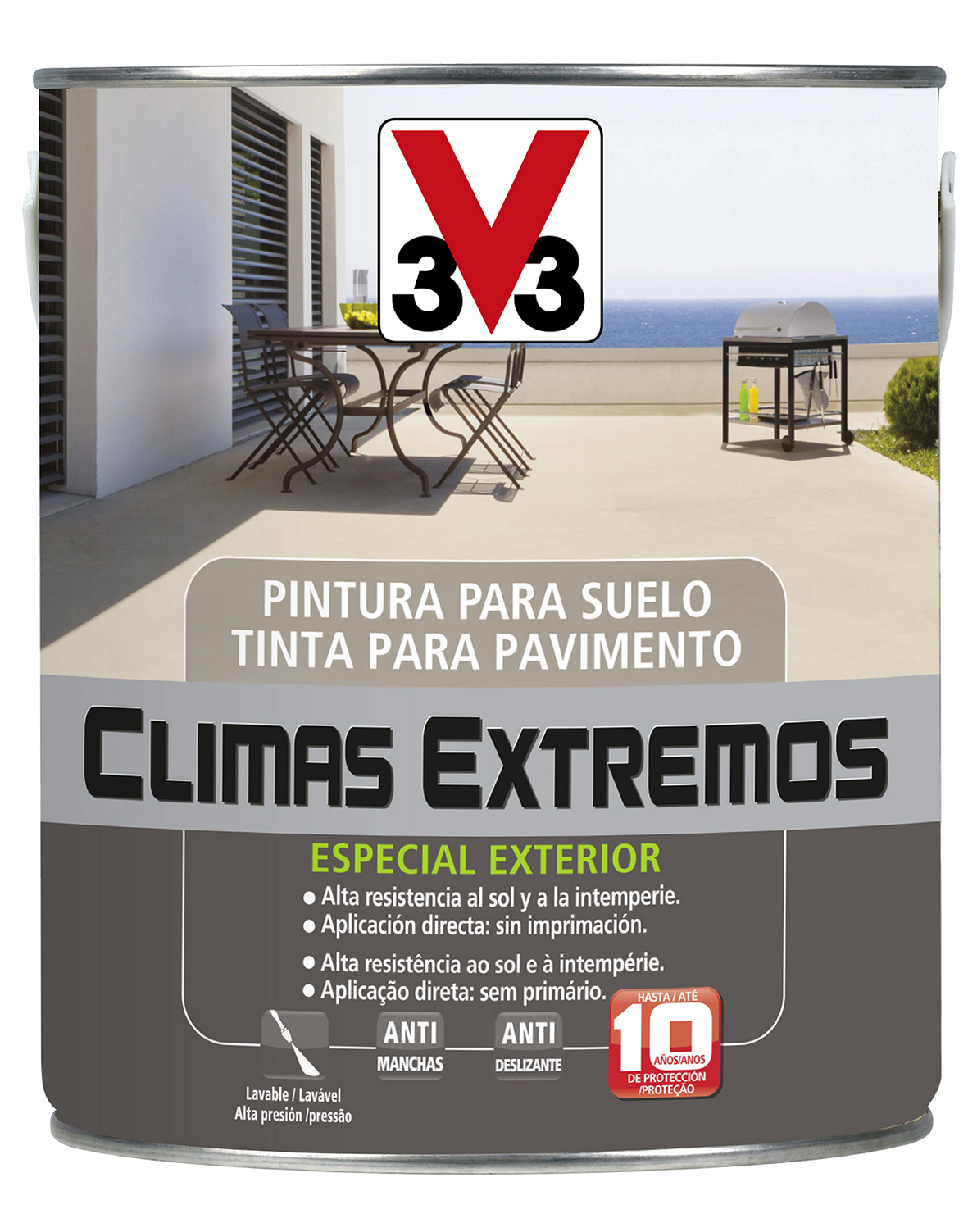 PINTURA RENOVACION SUELOS EXTERIOR CLIMAS EXTREMOS 2,5 L ARENA