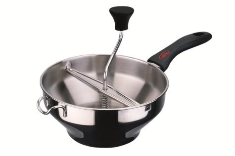 PASAPURE COC 3 DISCOS MANGO BAQUELITA INOX 20 CM