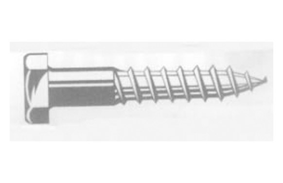 TORNILLO ROSCA LIMA C/HEXA D571 ZIN 8X 50