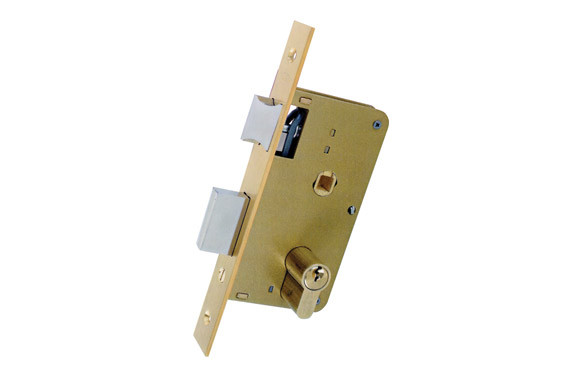 CERRADURA EMBUTIR MADERA GOLPE Y LLAVE 3100-HL/124X50
