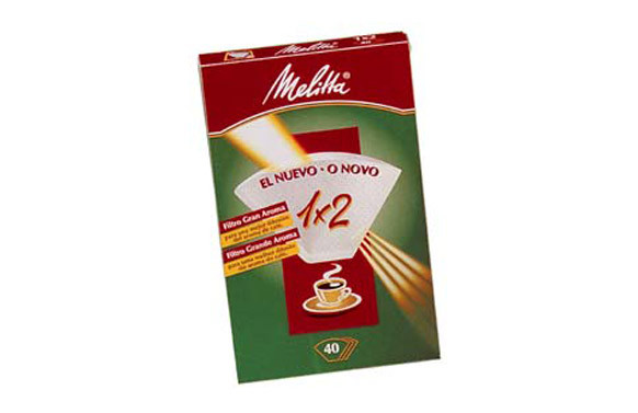 PAPEL FILTRO CAFETERA MELITTA 1X2/40