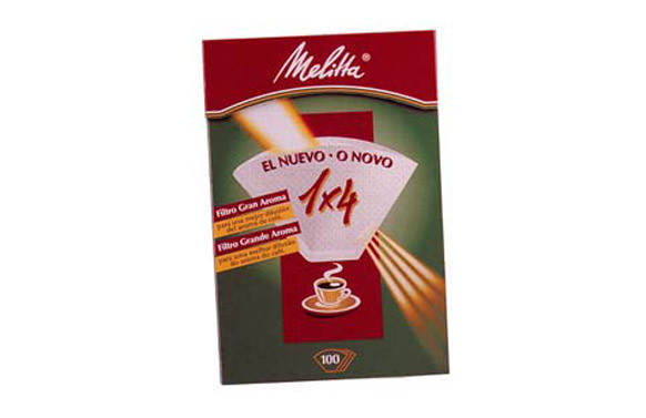 PAPEL FILTRO CAFETERA MELITTA 1X4/40