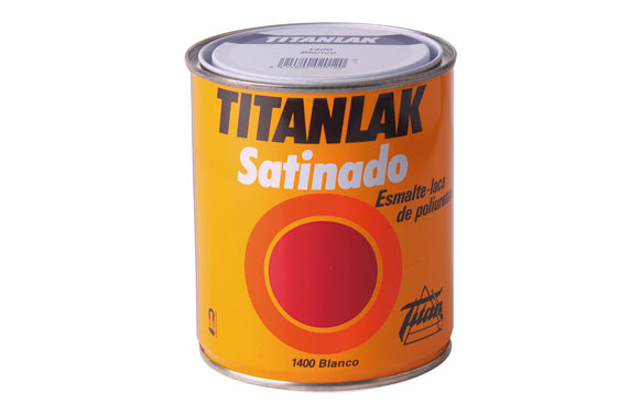 ESMALTE SATINADO 750 ML TITANLAK 1400-BLANCO