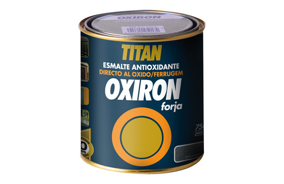 ESMALTE FORJA OXIRON 750 ML 202-GRIS ACERO