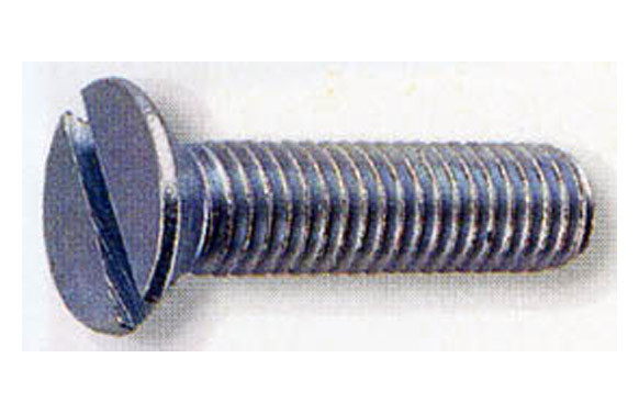 TORNILLO ZINCADO DIN 963 CABEZA PLANA M-6X50 MM