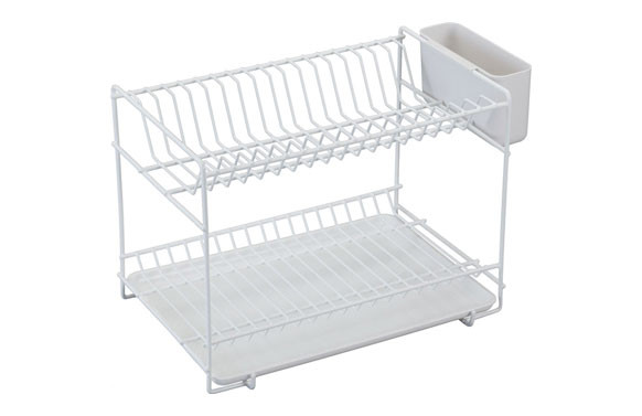 ESCURREPLATOS PLASTIFICADO BLANCO PEQUEÑO