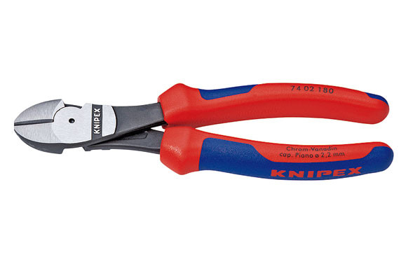 ALICATE CORTE DIAGONAL EXTRA FUERTE 180MM