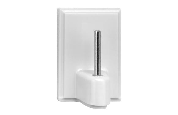 COLGADOR ADHESIVO (BL 4 U) BLANCO