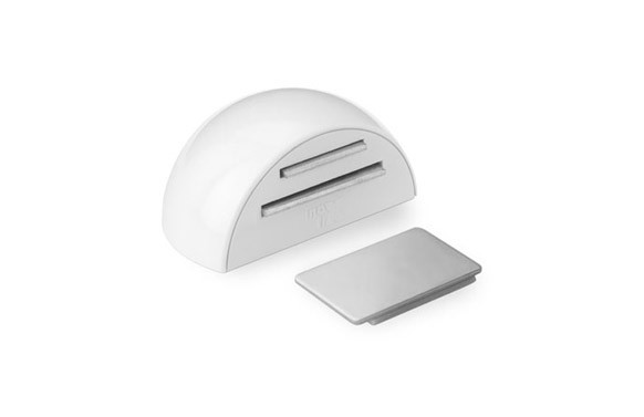 RETENEDOR ADHESIVO MAGNETICO (BL 1U) BLANCO