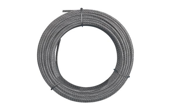 CABLE ACERO GALVANIZADO ROLLO 15 M Ø 2 (6 X 7) +1 ALMA TEXTIL