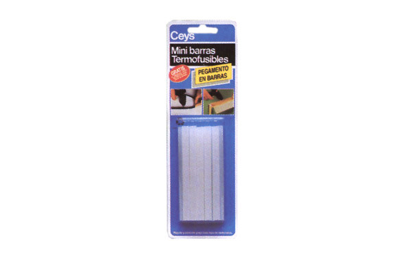 ADHESIVO TERMOFUSIBLE BARRA 11 UNI Ø8 X 90 MM TRANSLUCIDO