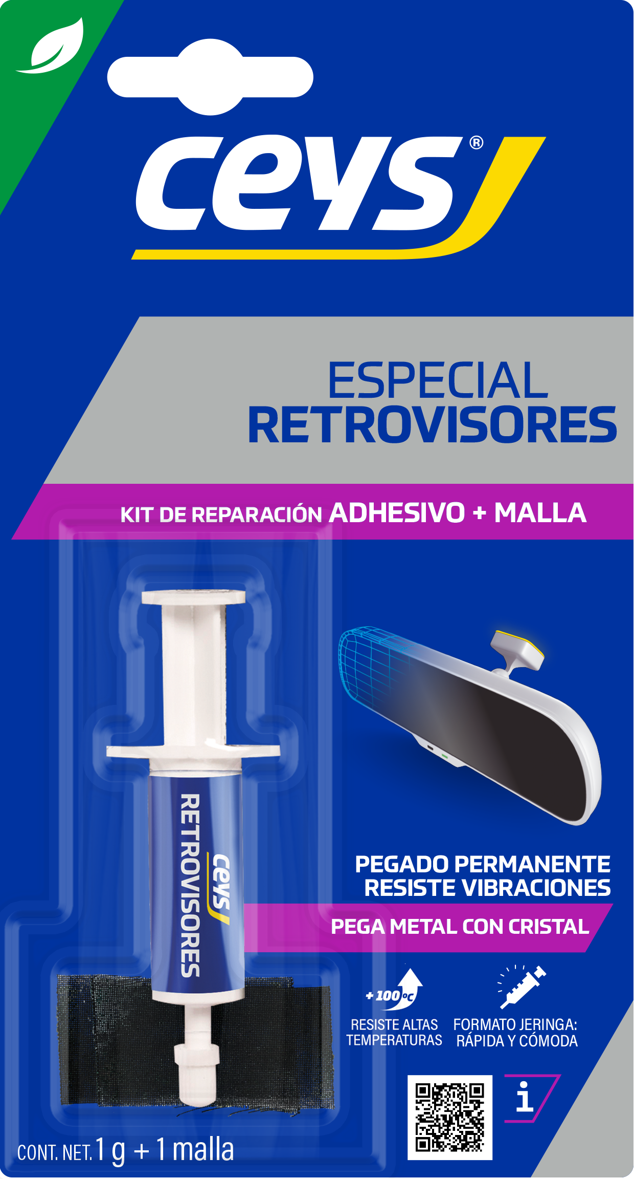 ADHESIVO RETROVISORES JERINGA