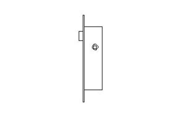 CERRADURA PUERTA METALICA SERIE 2210 2215/ 25-0AI