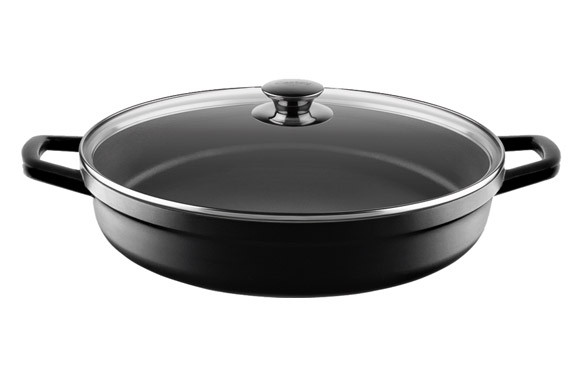 RUSTIDERA BAJA ALUMINIO FUNDIDO CON TAPA 32 CM