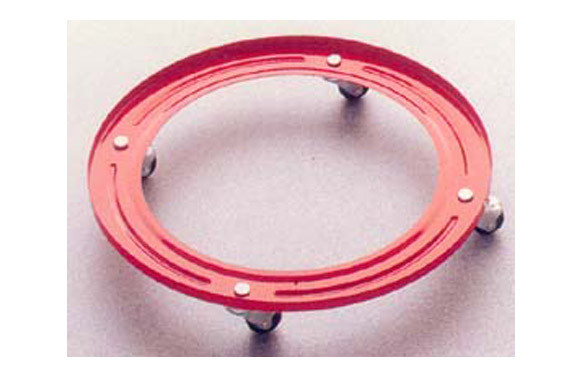 SOPORTE BUTANO MENAJE ROCH Ø 32 CM., RUEDA METALICA