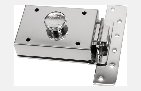 CERRADURA SOBREPONER CONTRAPALANCA LLAVE SOLA 303/60 CROMO