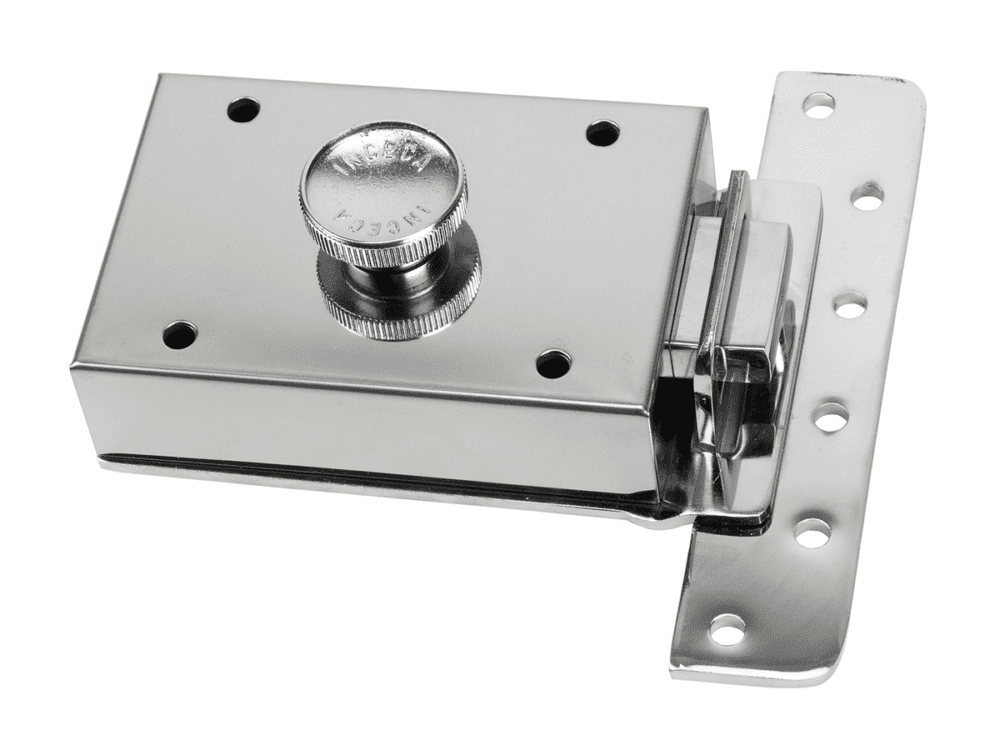 CERRADURA SOBREPONER CONTRAPALANCA LLAVE SOLA 303/60 CROMO