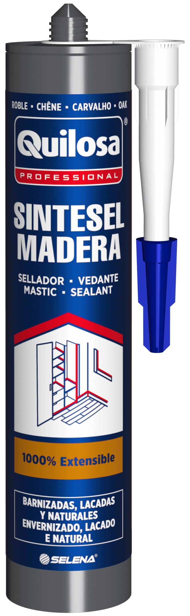 SELLADOR MADERA SINTESEL 300ML ROBLE