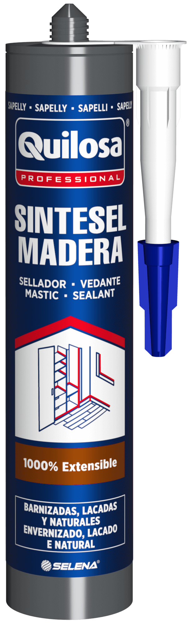 SELLADOR MADERA SINTESEL 300ML SAPELI