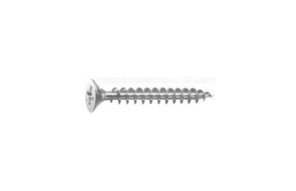 TIRAFONDO CABEZA PLANA POZI ZINCADO 2,5X16 MM
