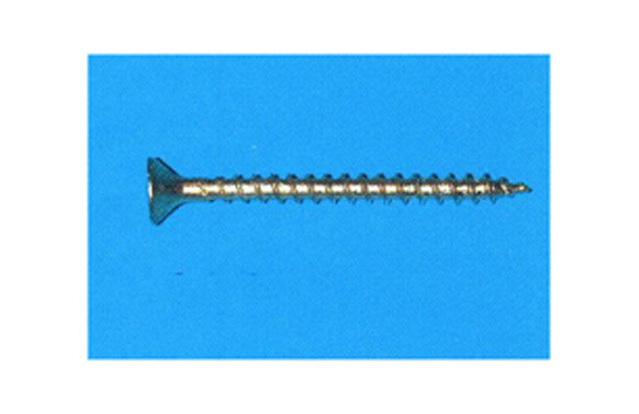 TIRAFONDO CABEZA PLANA POZI LATONADO 2,50X16 MM