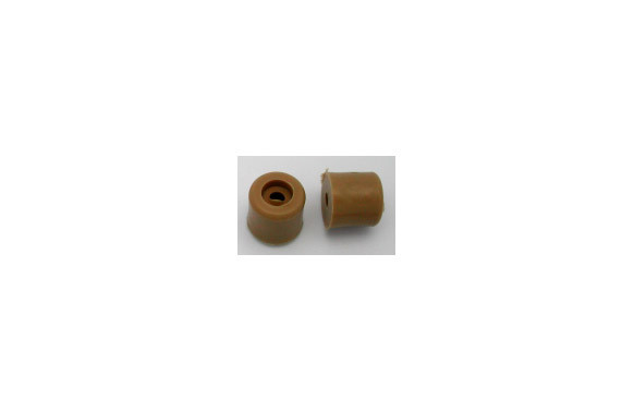SOPORTE BALDA PLANO+CASQUILLO MARRON