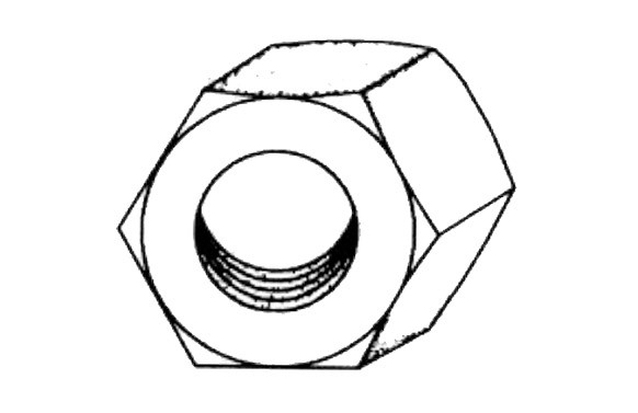 TUERCA HEXAGONAL DIN-934 M-3
