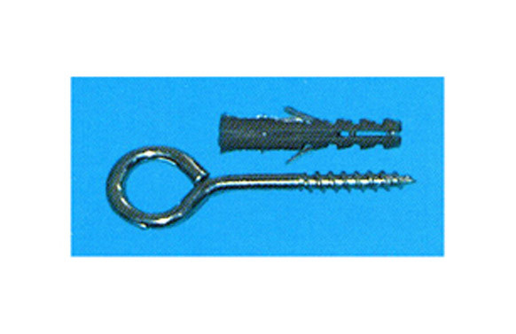 TACO + HEMBRILLA CERRADA ZINCADA 17X60 MM