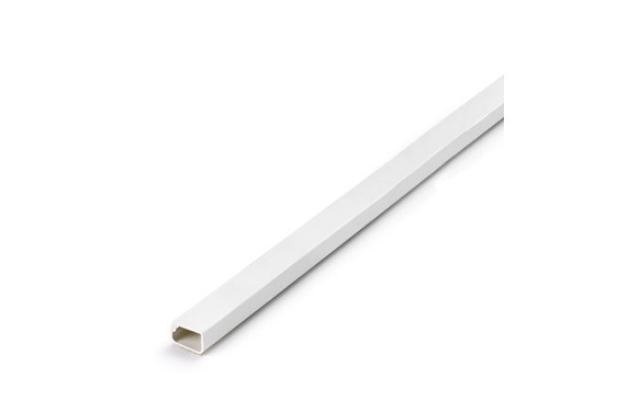 CANALETA ADHESIVA BLANCA 2 M 12X 7MM